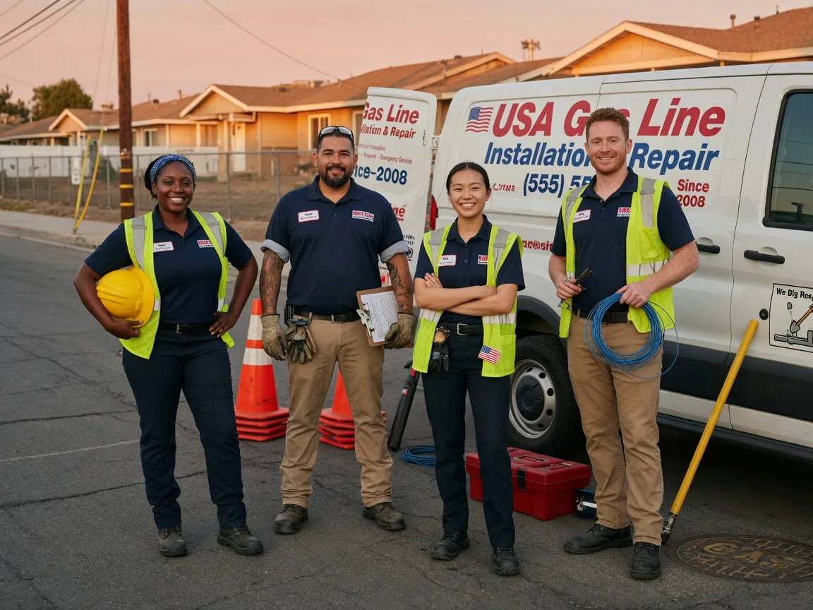 Gas Line Installation company in Decker, IN